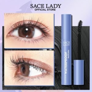 Sace Lady Mascara Voluminizadora Impermeable para Pestañas - Efecto Largo y Resistente